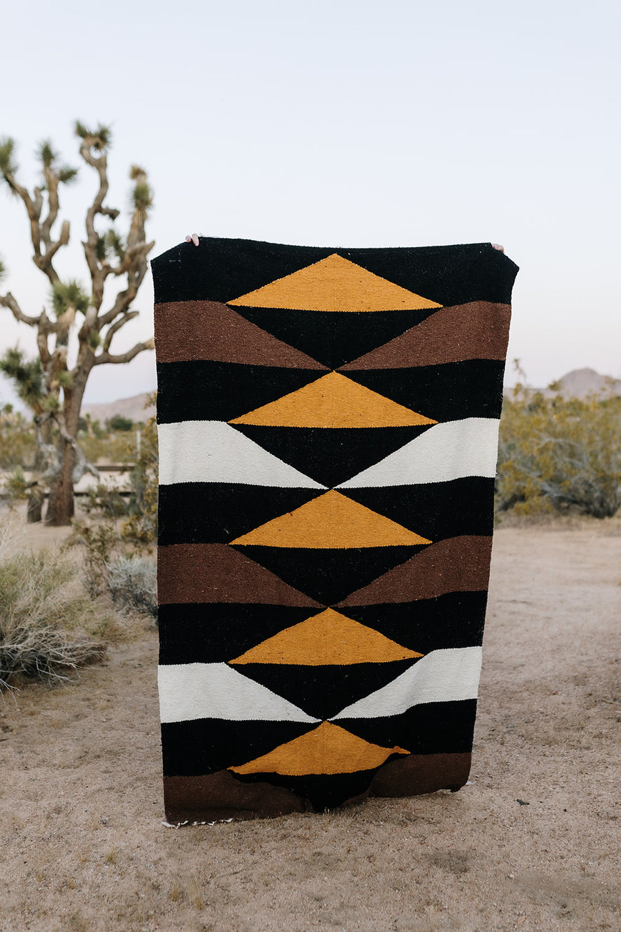 Infinite Diamond (Mojave) // Handwoven Blanket