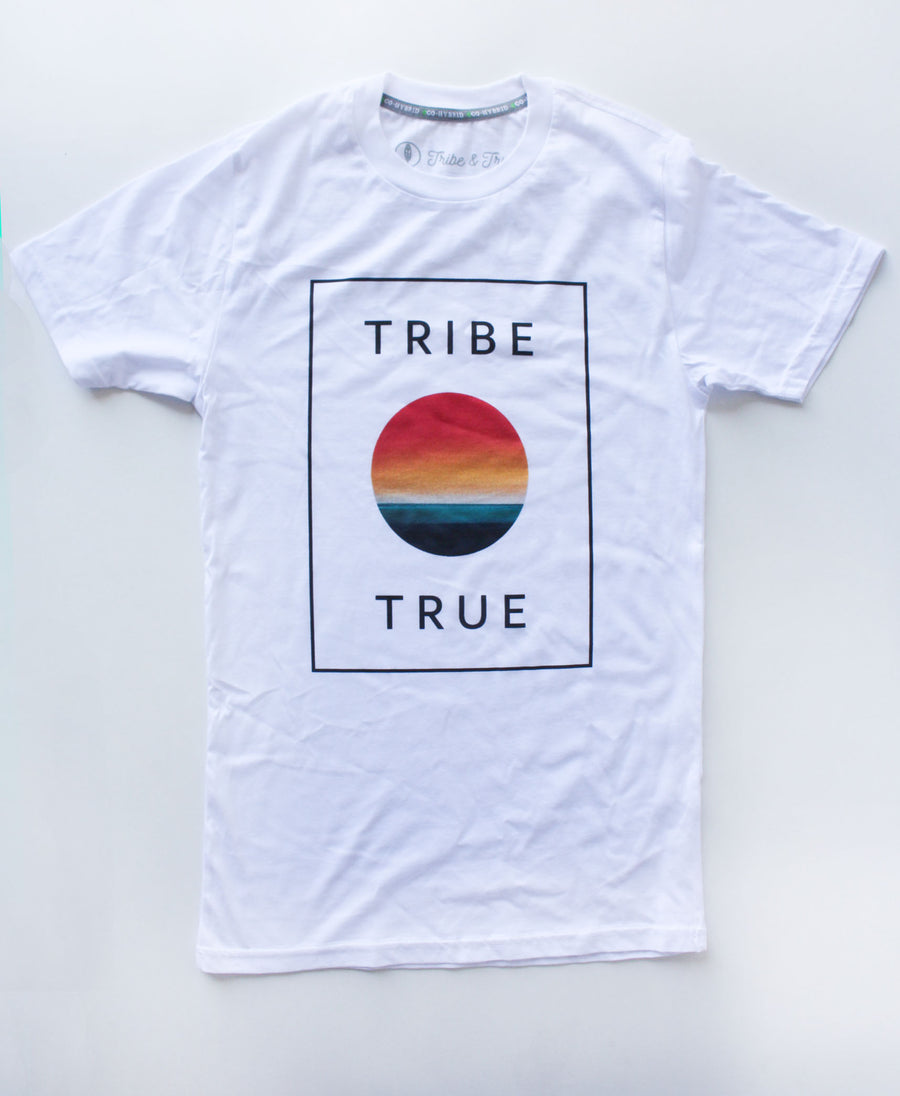 Horizon Tide // Eco T-Shirt (Blanco)