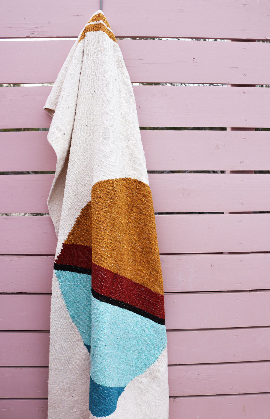 Earth Pastels  // Handwoven Blanket
