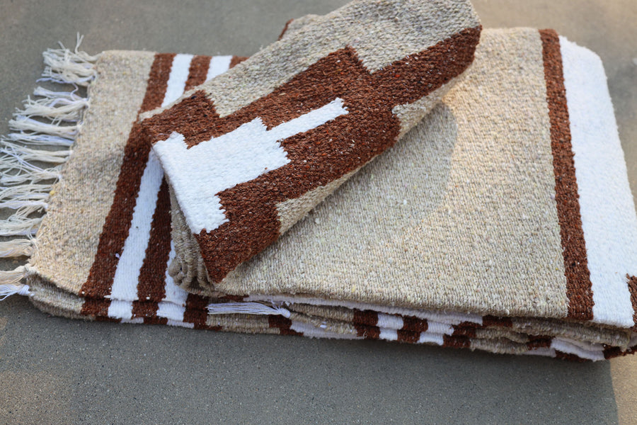 Las Cruces (Honey)  // Handwoven Blanket