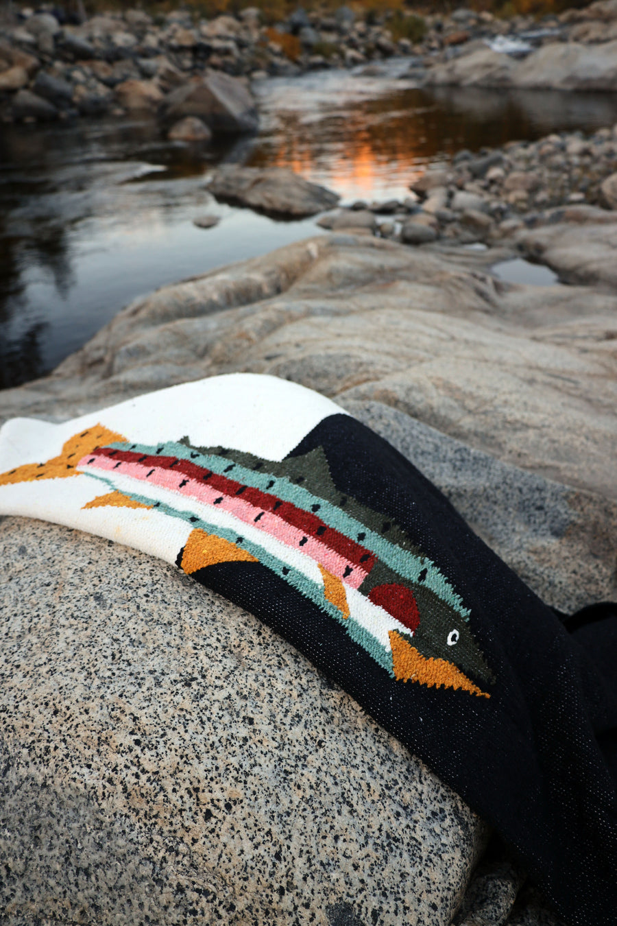 River Fish (Limited Edition) // Handwoven Blanket