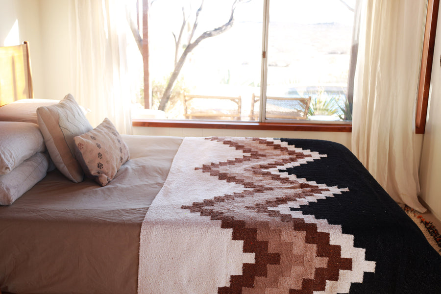 Sienna Drift // Handwoven Blanket