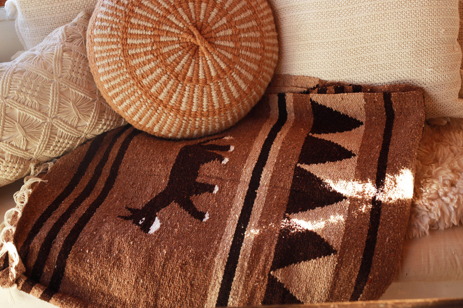 Burro Trails // Handwoven Blanket