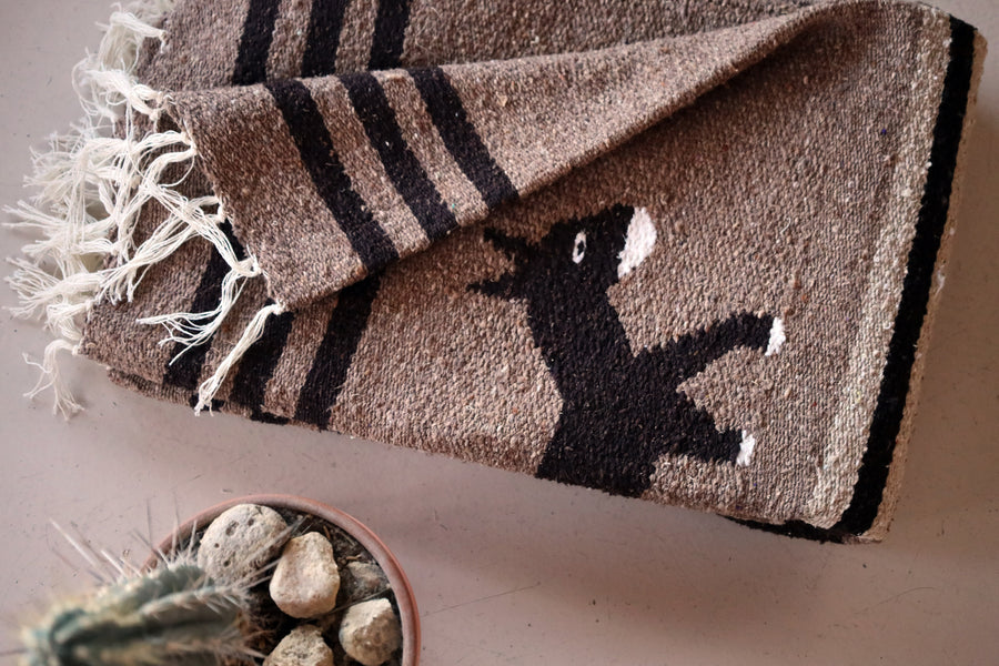 Burro Trails // Handwoven Blanket