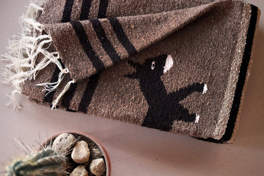 Burro Trails // Handwoven Blanket