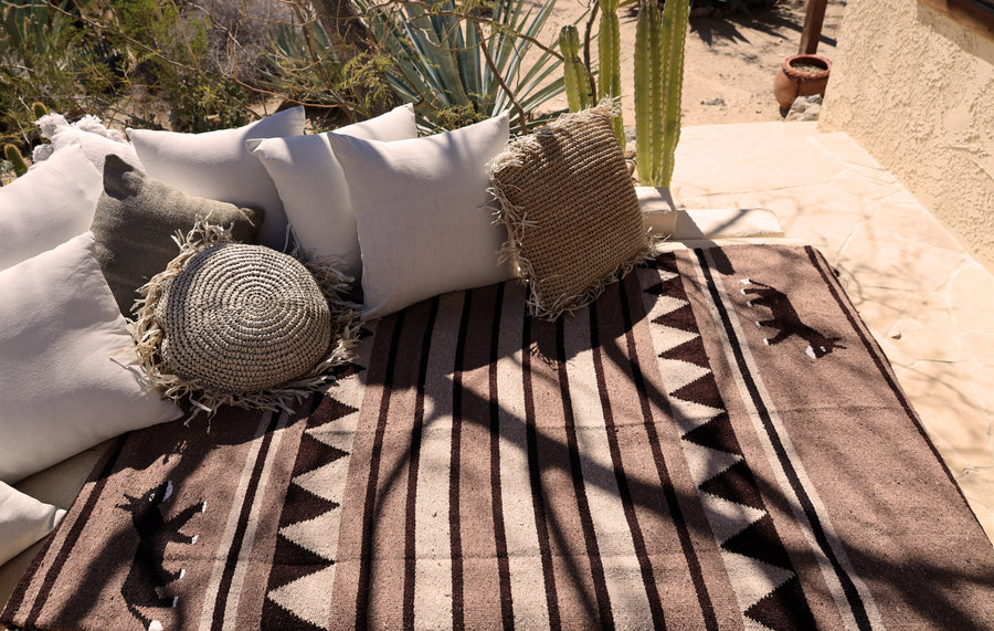 Burro Trails // Handwoven Blanket