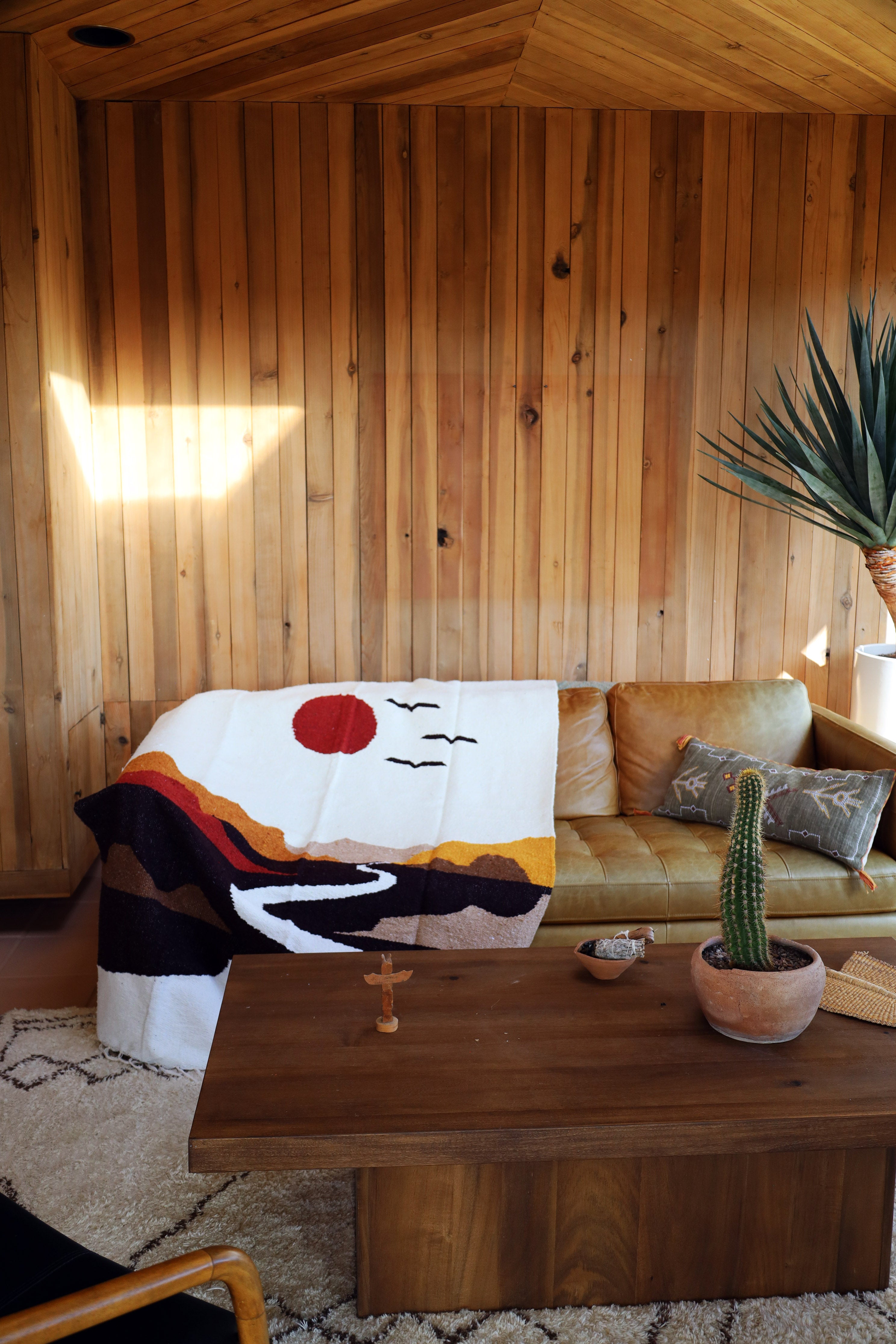 The River's Way // Handwoven Blanket