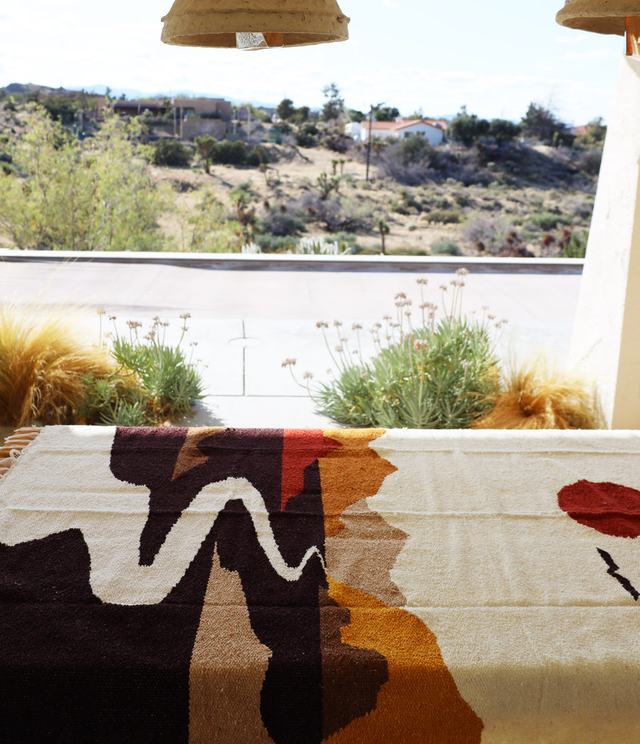 The River's Way // Handwoven Blanket