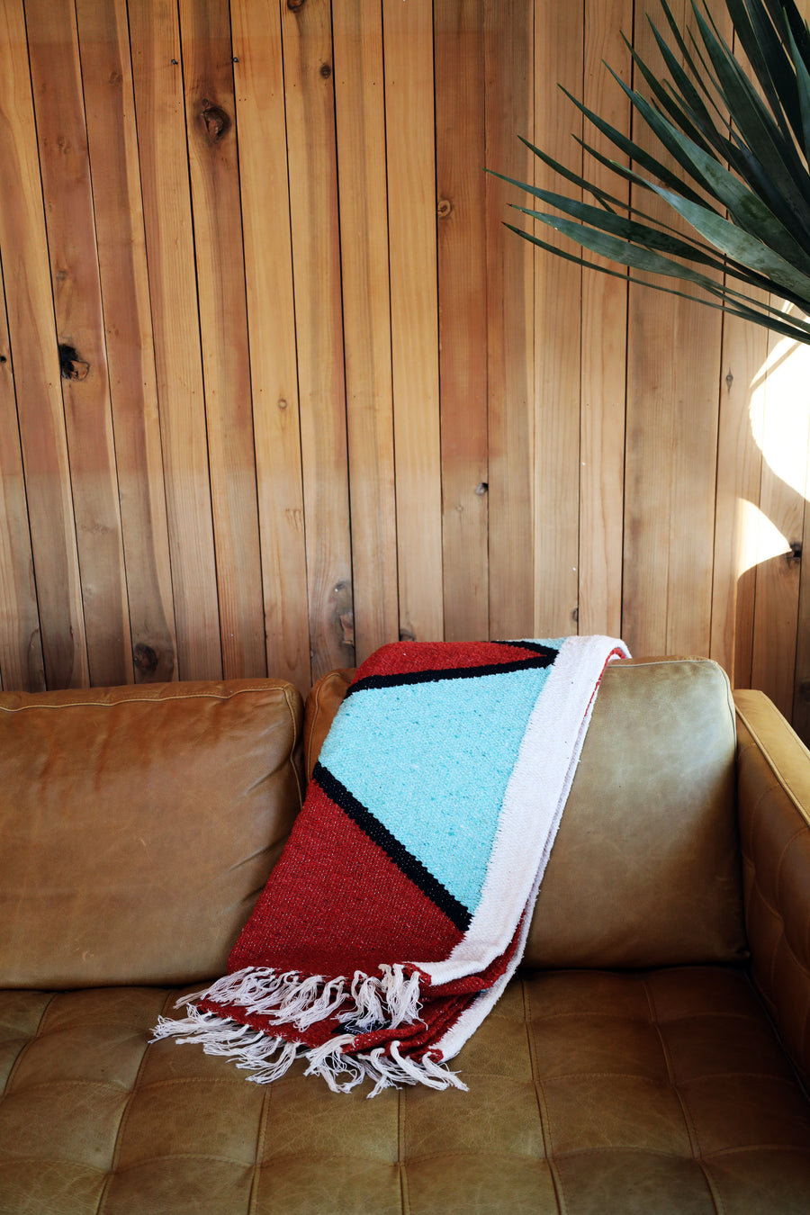 Mint + Canyon // Handwoven Blanket