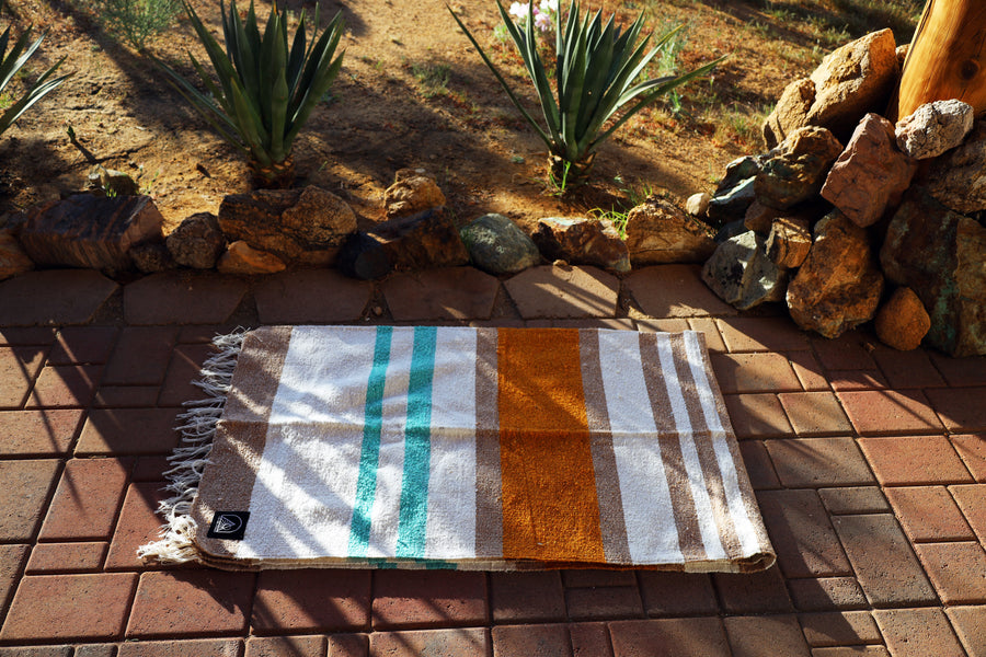 Desert Bloom // Handwoven Blanket
