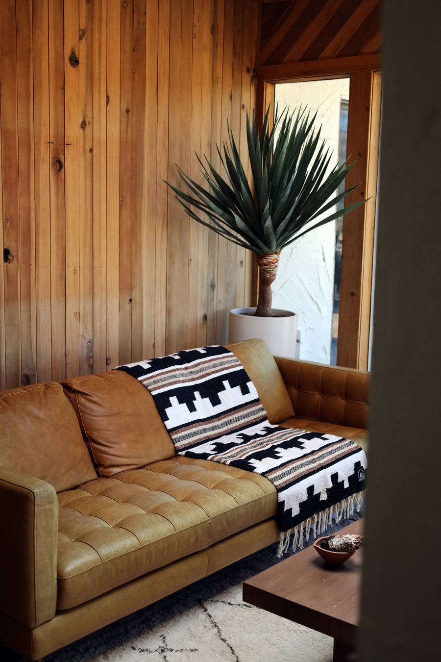 Veil of the Mesa // Handwoven Blanket
