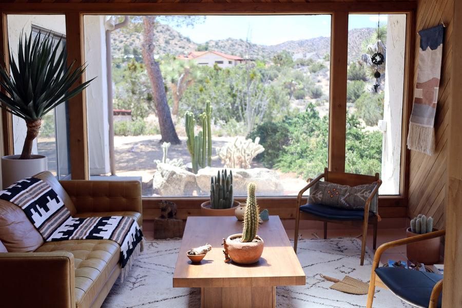 Veil of the Mesa // Handwoven Blanket