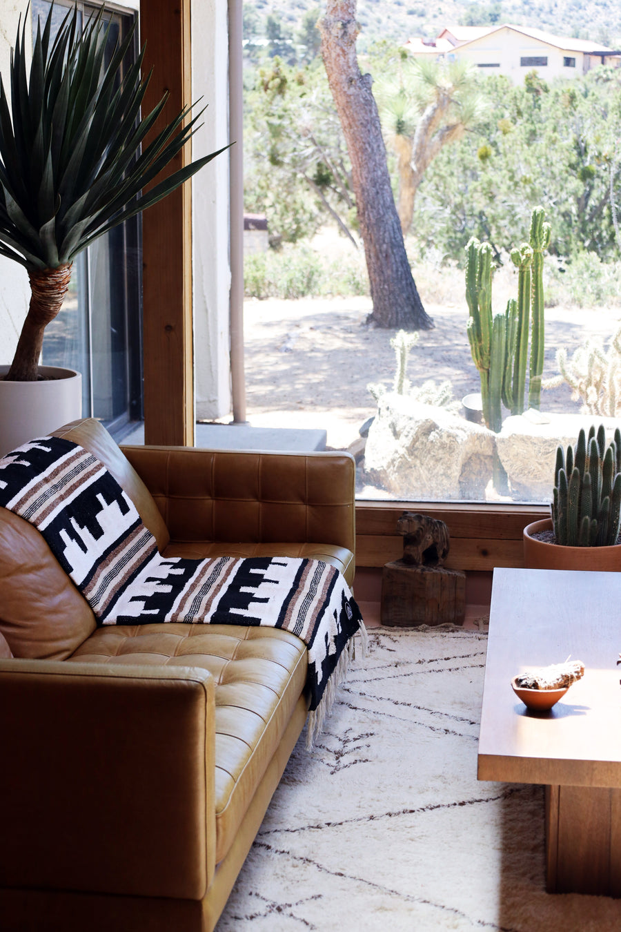 Veil of the Mesa // Handwoven Blanket