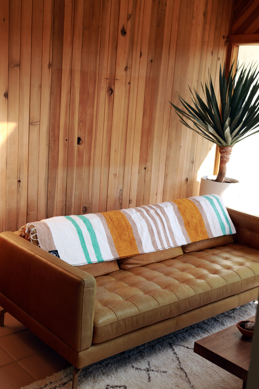 Desert Bloom // Handwoven Blanket