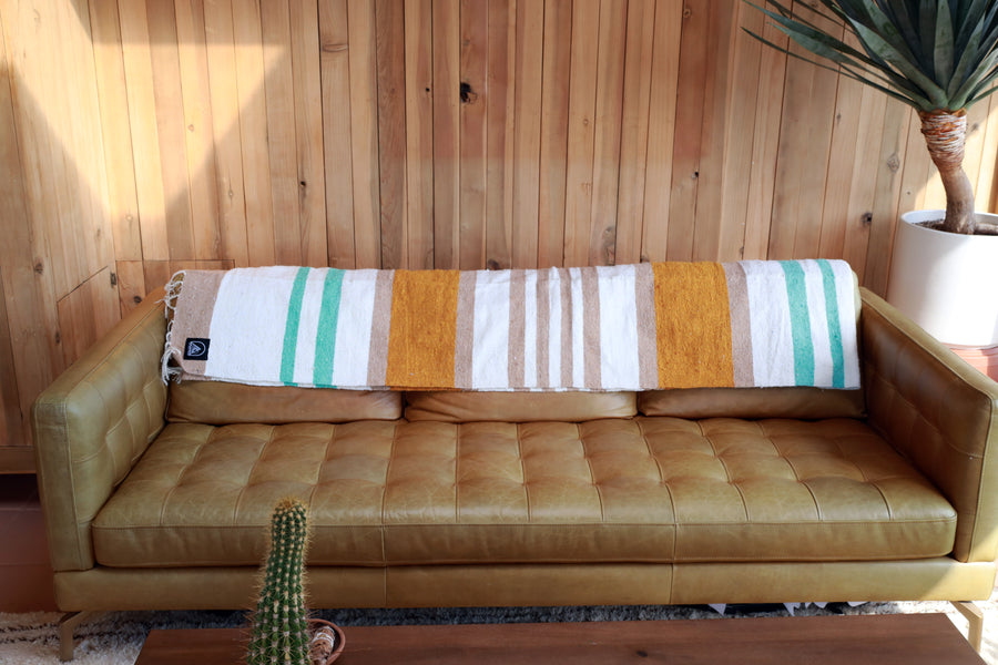 Desert Bloom // Handwoven Blanket