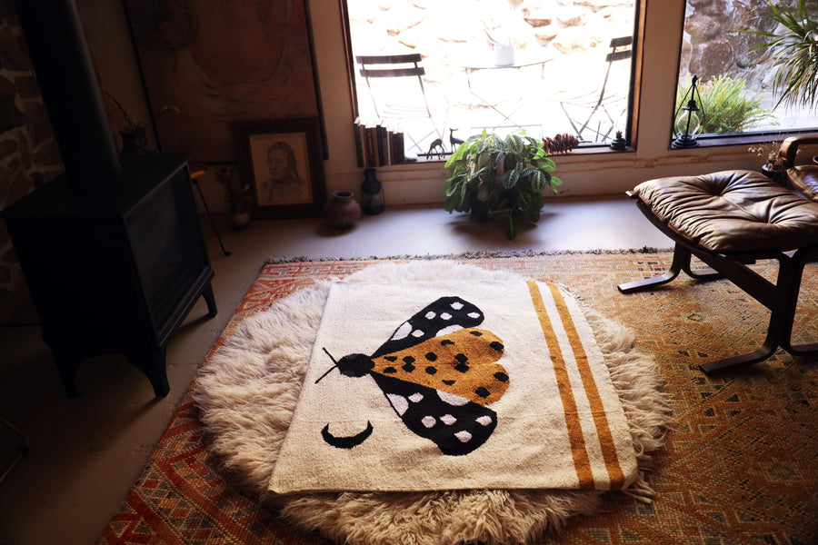 Nocturne// Handwoven Blanket