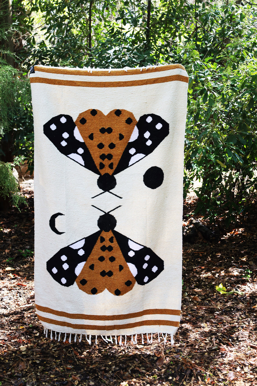 Nocturne// Handwoven Blanket