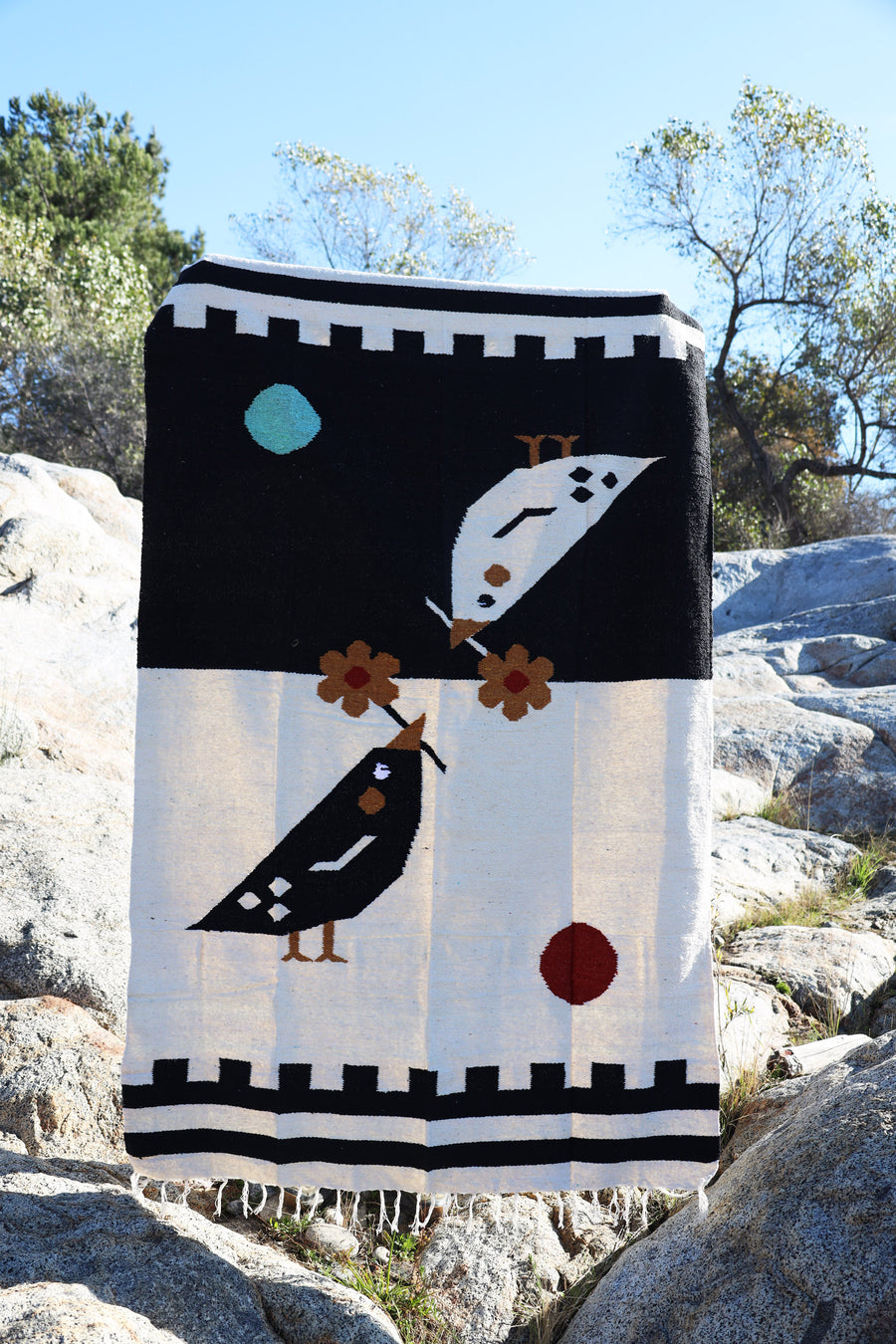 Luna + Sol // Handwoven Blanket (final sale, one-of-a-kind)