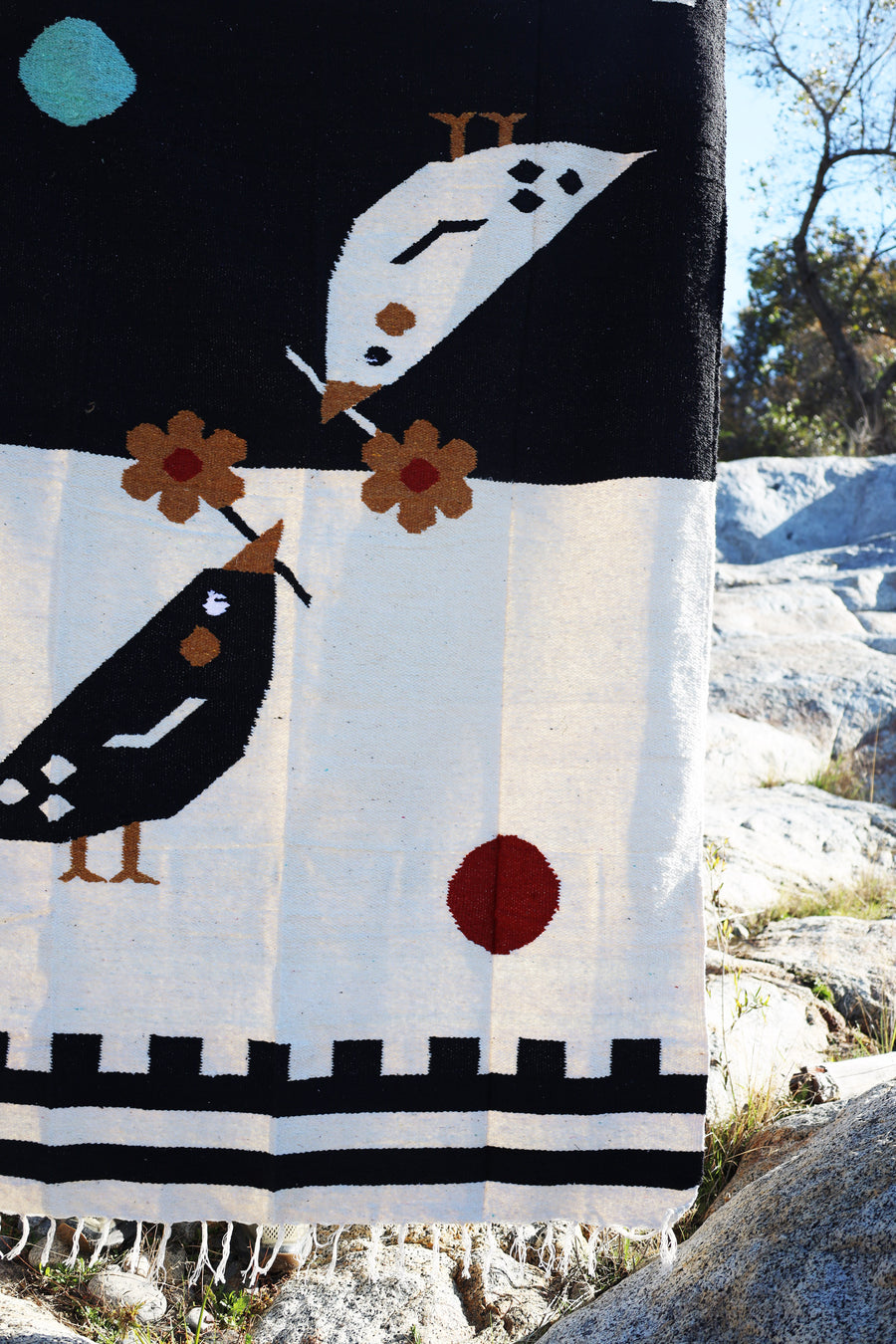 Luna + Sol // Handwoven Blanket (final sale, one-of-a-kind)