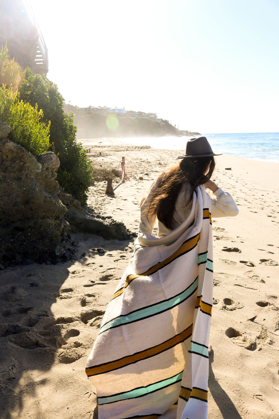 Laguna Lines // Handwoven Blanket