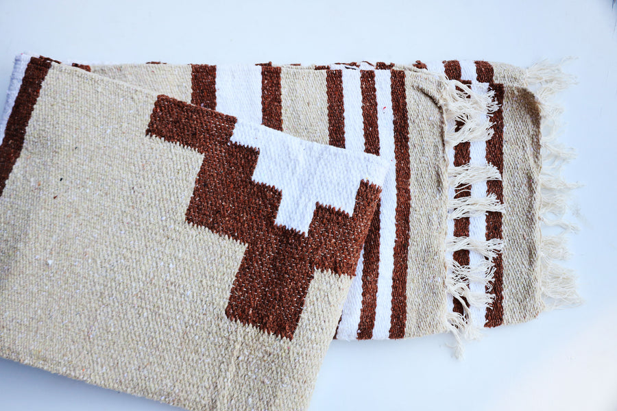 Las Cruces (Honey)  // Handwoven Blanket