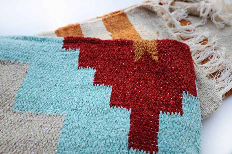 Taos Two (Mesa- Aqua) // Handwoven Blanket