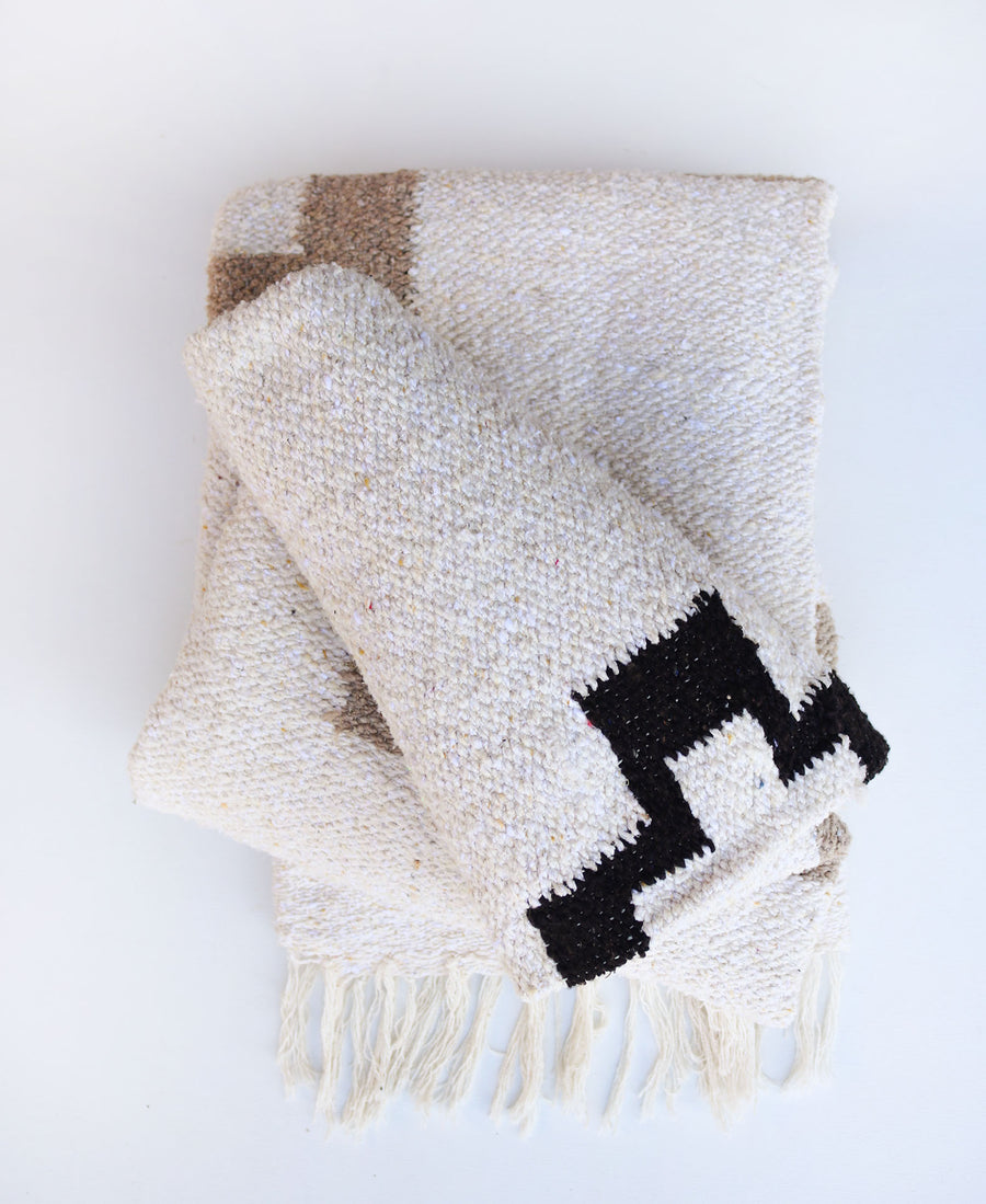 White Sands // Handwoven Blanket
