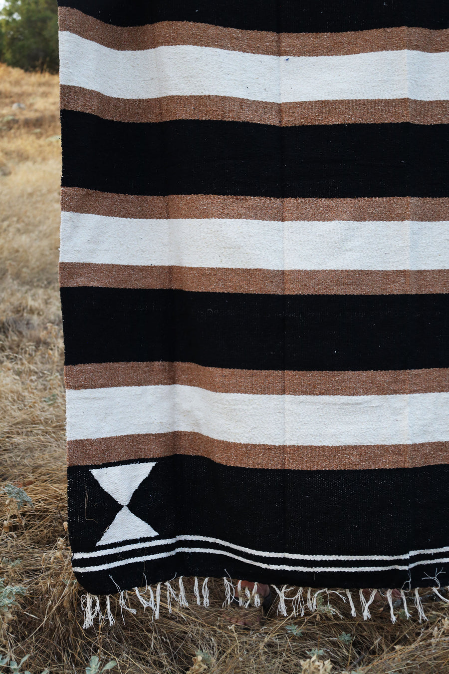 Blackstone Lines  // Handwoven Blanket