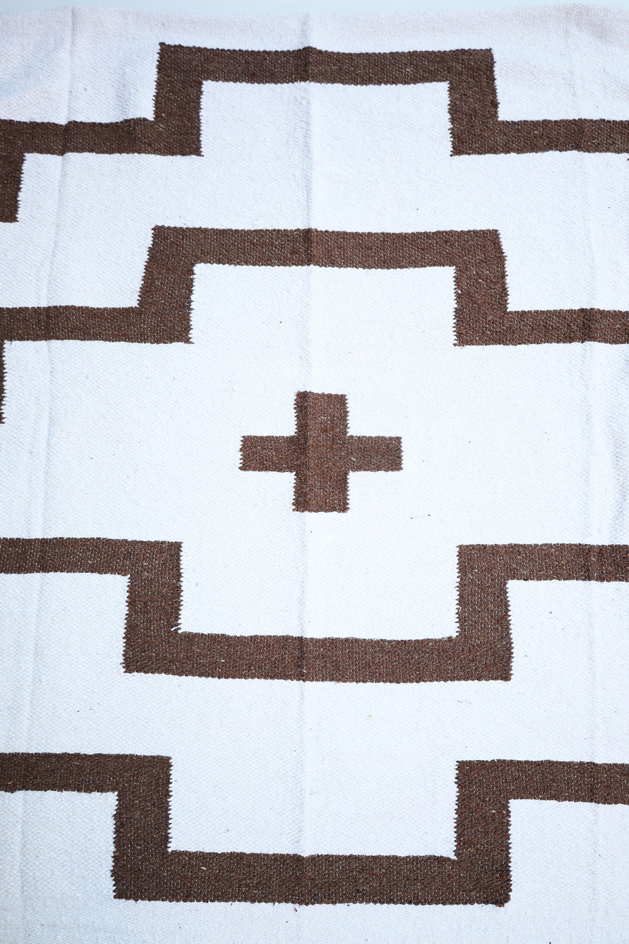 White Sands (Tobacco) // Handwoven Blanket