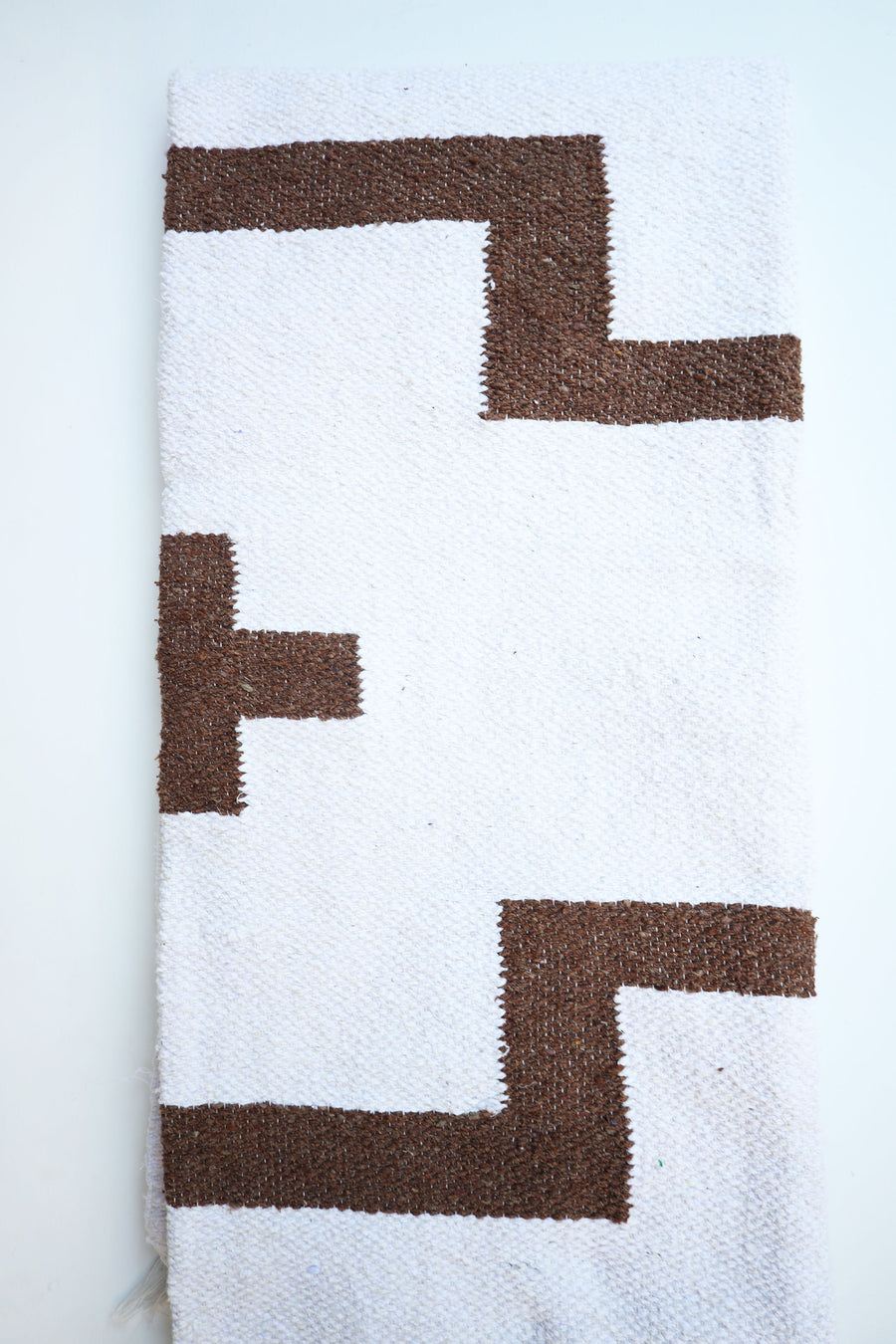 White Sands (Tobacco) // Handwoven Blanket
