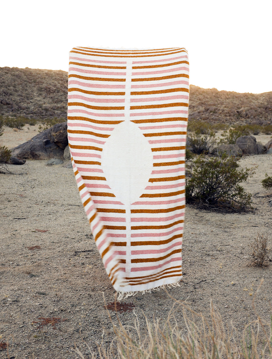 Sunset Solstice // Handwoven Blanket