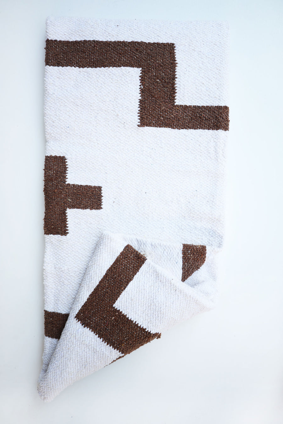White Sands (Tobacco) // Handwoven Blanket