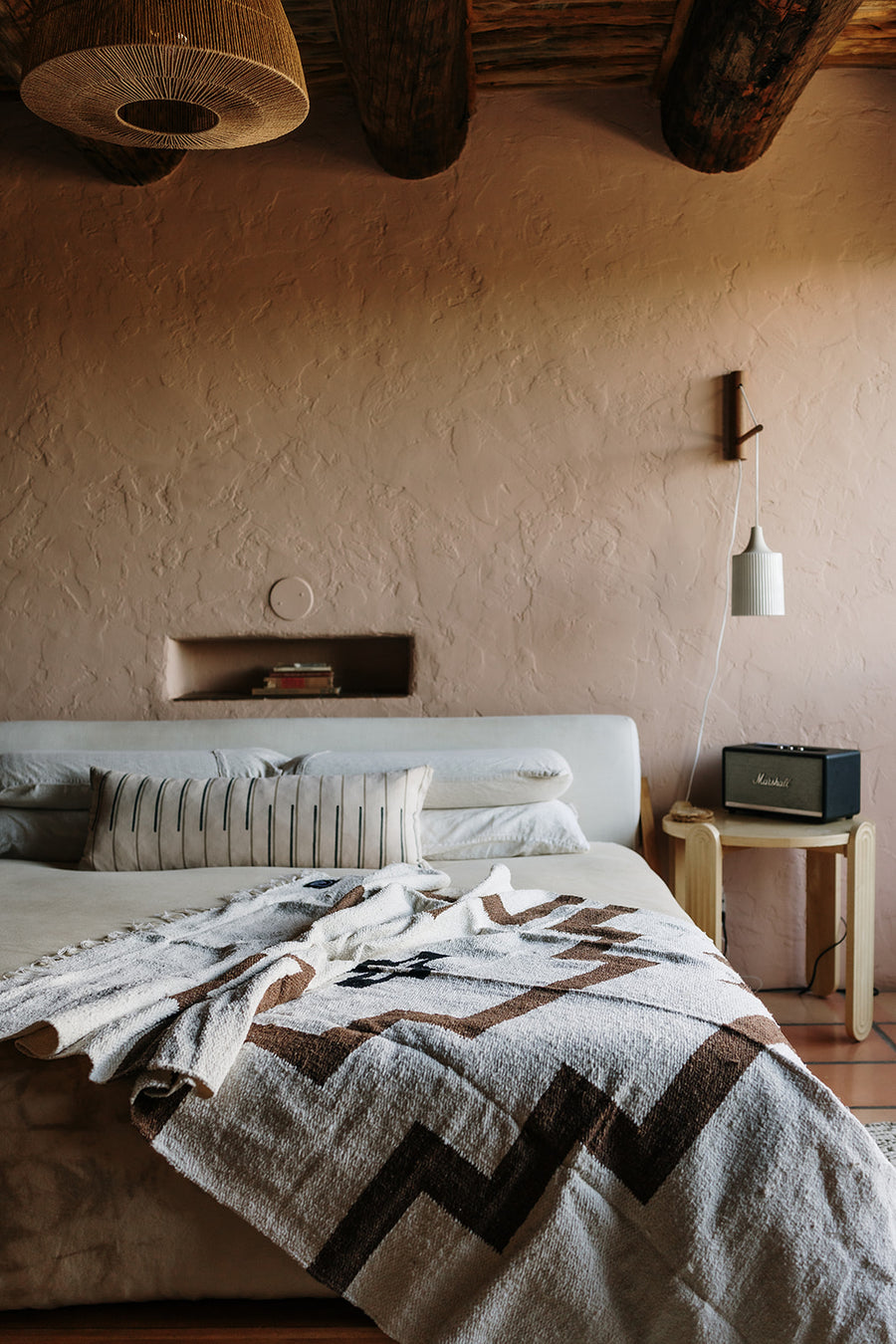 White Sands (Tabaco) // Handwoven Blanket