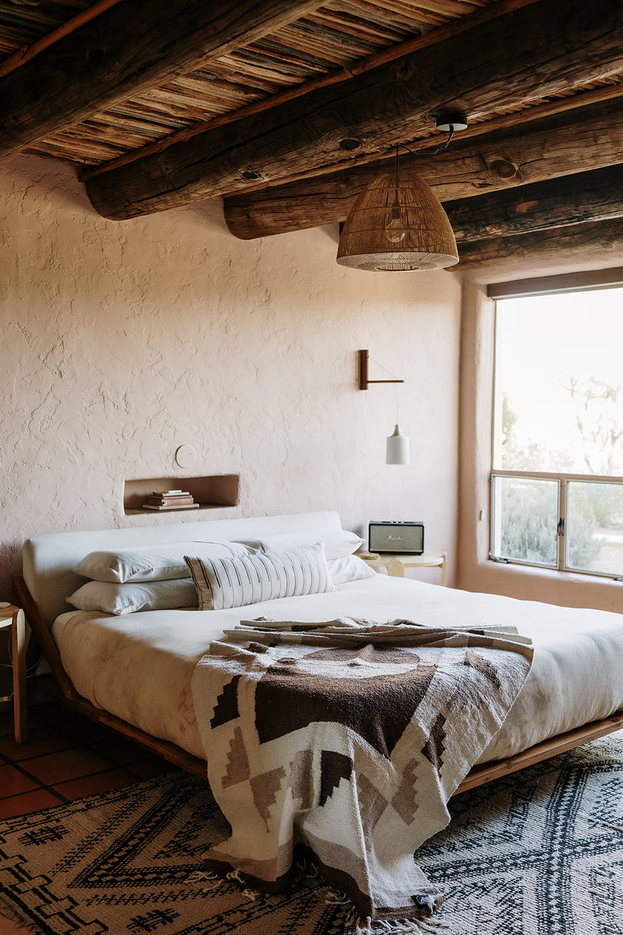 Day and Night // Handwoven Blanket