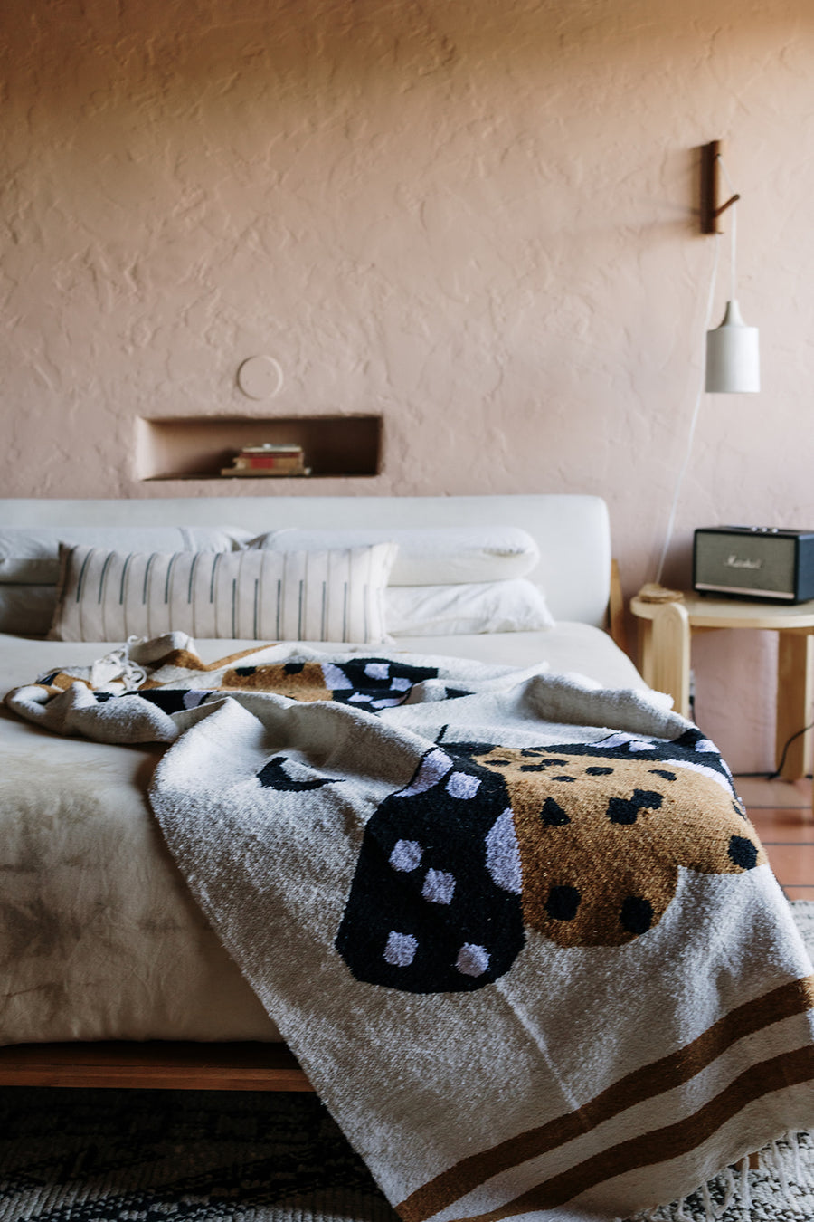 Nocturne// Handwoven Blanket