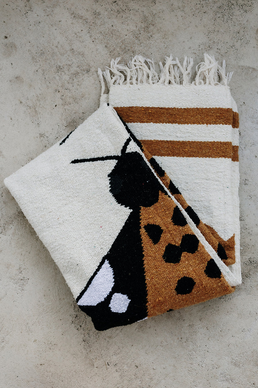 Nocturne// Handwoven Blanket