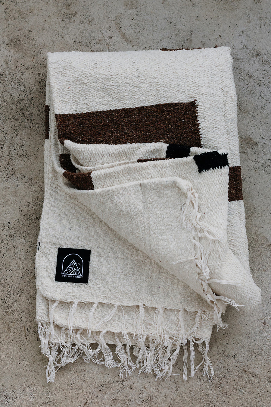 White Sands (Tabaco) // Handwoven Blanket