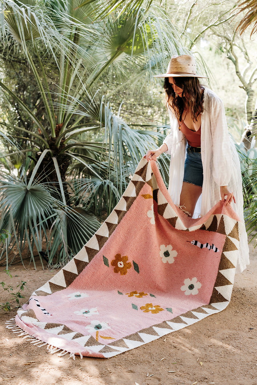 Spring // Handwoven Blanket