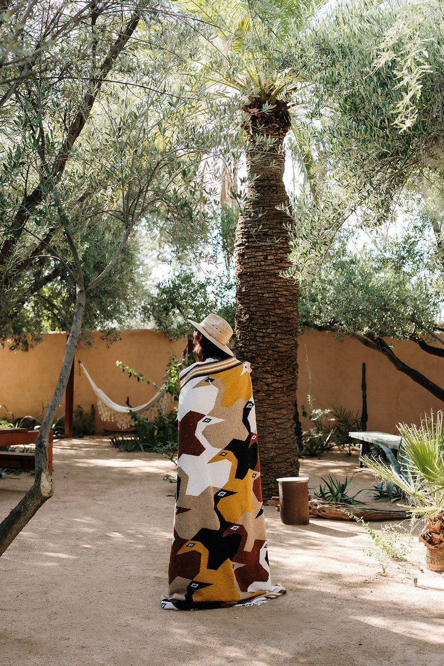 Shared Horizons (The Aviary Wrap) // Handwoven Blanket