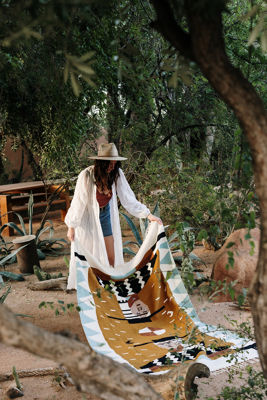 Earthen Diviner // Handwoven Blanket (Limited Edition)