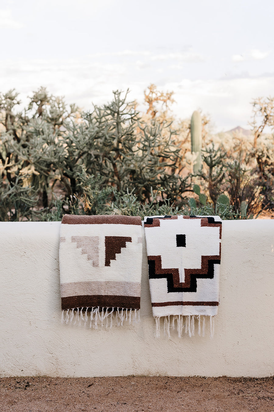 Day and Night // Handwoven Blanket