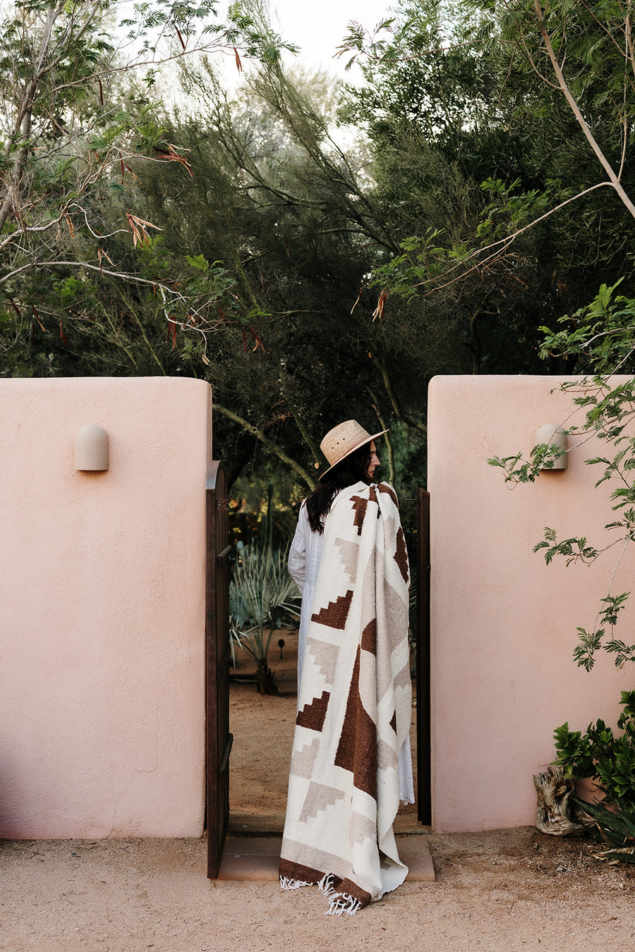 Day and Night // Handwoven Blanket