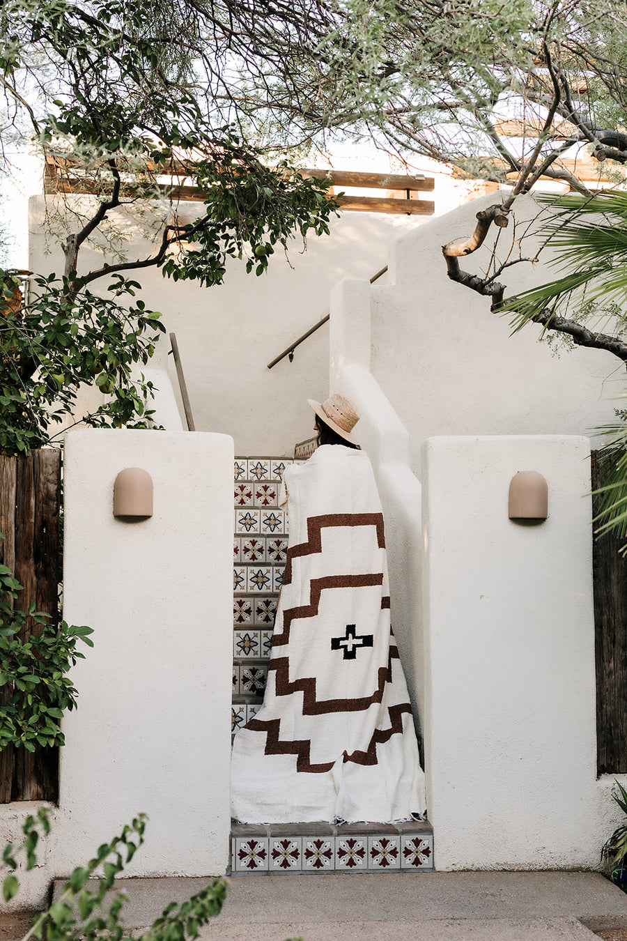 White Sands (Tabaco) // Handwoven Blanket