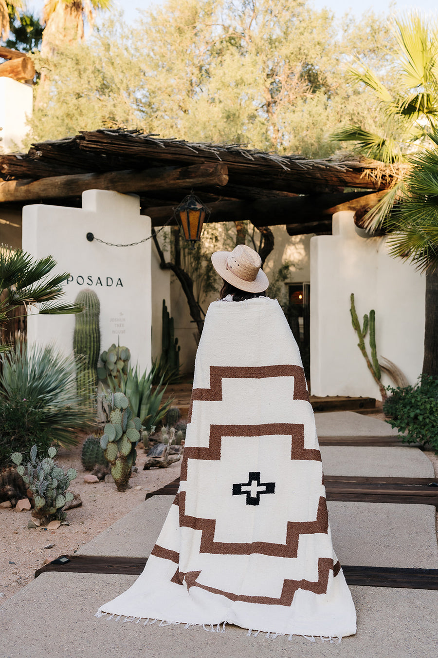 White Sands (Tabaco) // Handwoven Blanket