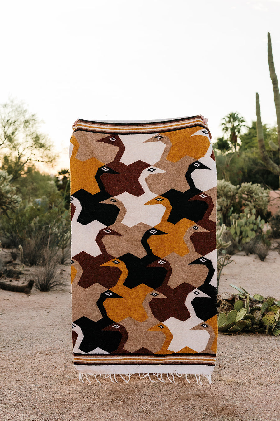 Shared Horizons (The Aviary Wrap) // Handwoven Blanket