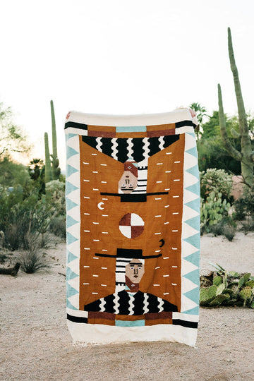 Earthen Diviner // Handwoven Blanket (Limited Edition)