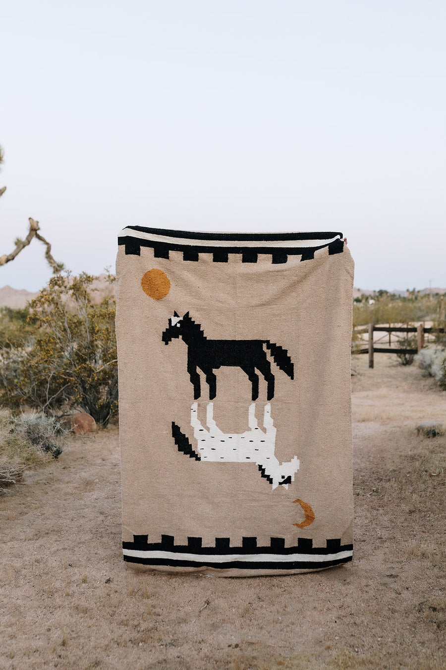 Wild Harmony // Handwoven Blanket