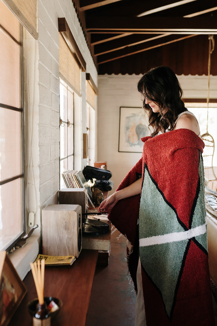 Sage + Canyon // Handwoven Blanket