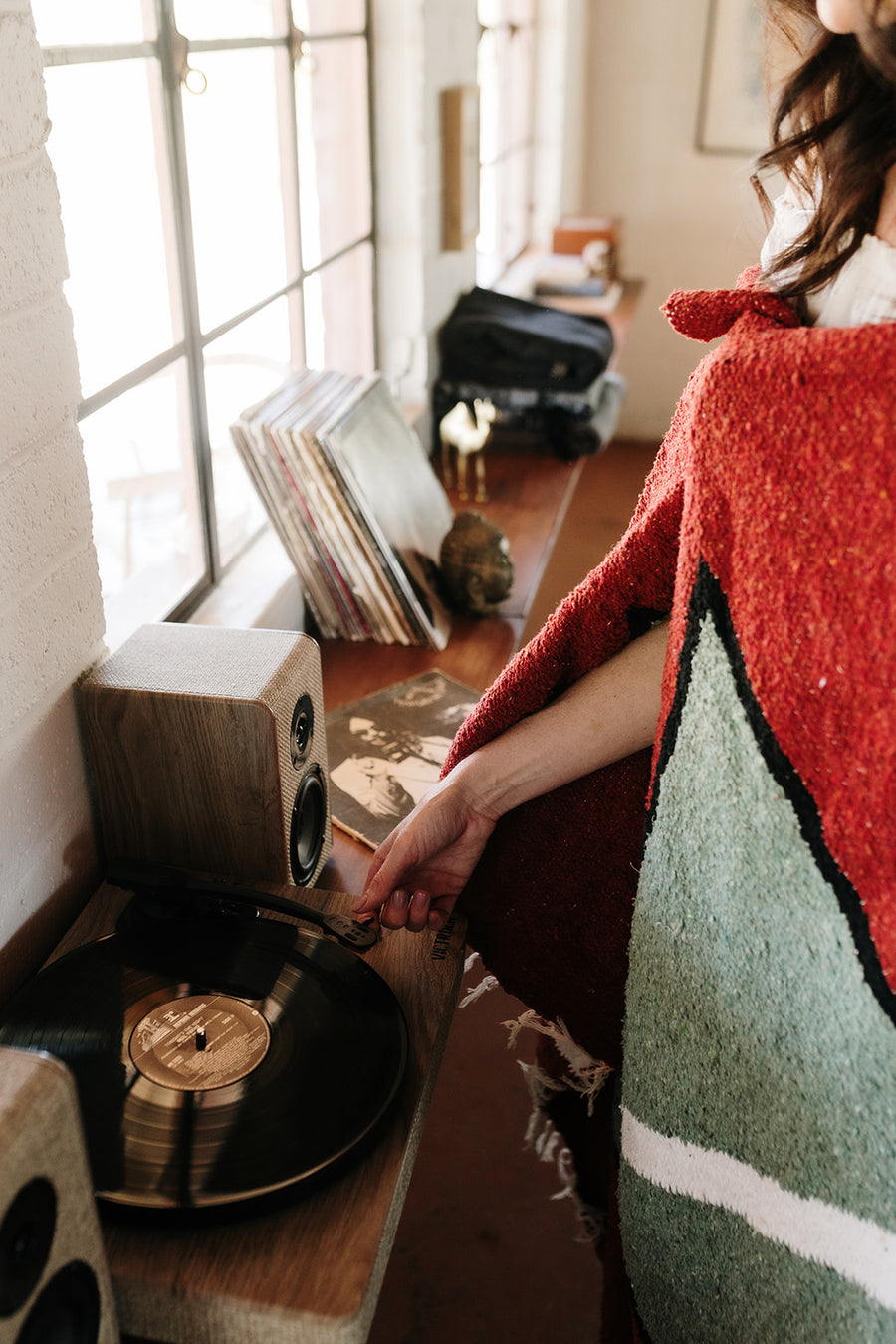 Sage + Canyon // Handwoven Blanket