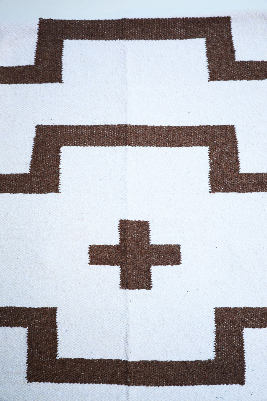 White Sands (Tobacco) // Handwoven Blanket
